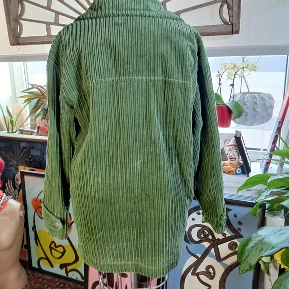 Vintage Foxrun Green Corduroy Jacket Size M - Picture 2 of 10